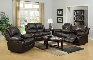 Leather Reclining Sofa And Loveseat