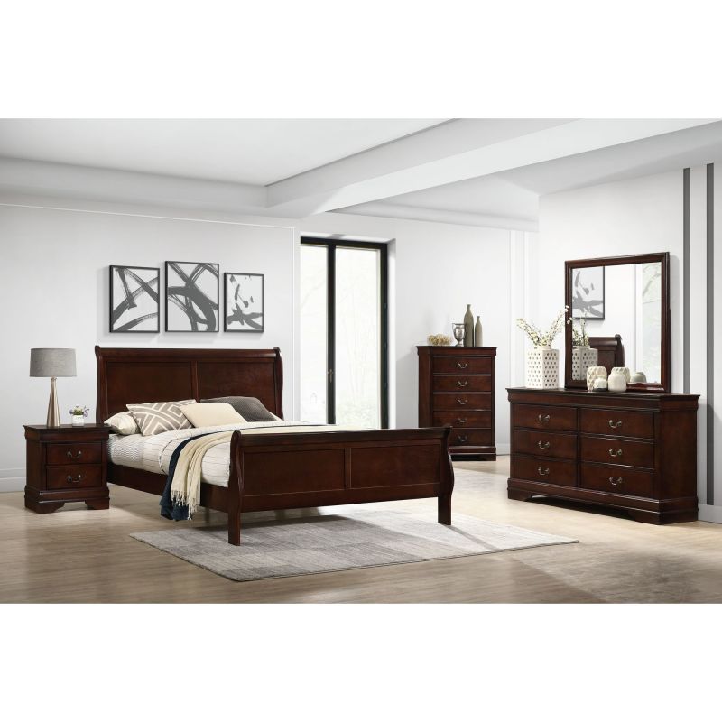 Louis Philippe Bedroom Set