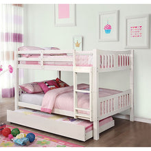 Load image into Gallery viewer, Cameron-Full/Full Bunk Bed, White
