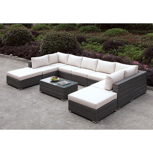 Somani-U-Sectional + Coffee Table