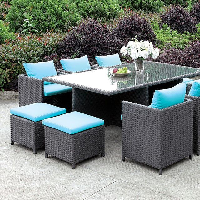 Ashanti-11 Pc. Patio Dining Set