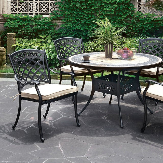 Charissa-Round Patio Table