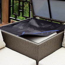 Load image into Gallery viewer, Davina-Patio Sectional w/ Ottoman &amp; Storage
