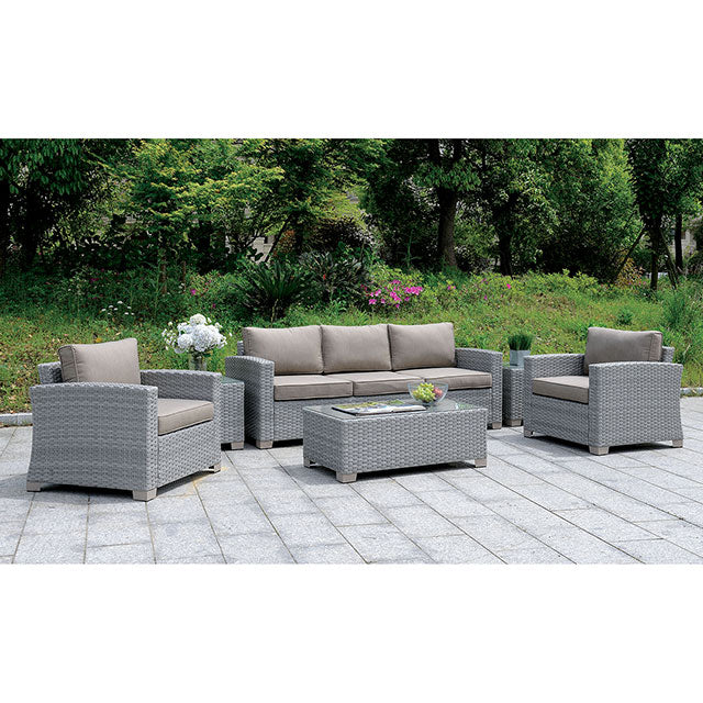 Brindsmade-6 Pc. Patio Set W/ Coffee Table & 2 End Tables