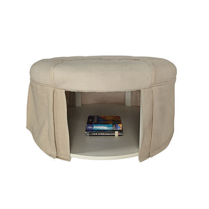 Claes-Round Ottoman