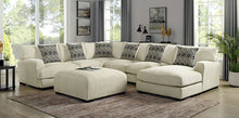 Load image into Gallery viewer, Kaylee-U-Shaped Sectional (Right Chaise) + Ottoman
