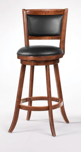 Bar Stools: Wood Swivel - SWIVEL BAR STOOL (Set of 2)