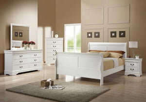 Louis Philippe - FULL 5PC SET (F.BED,NS,DR,MR,CH)